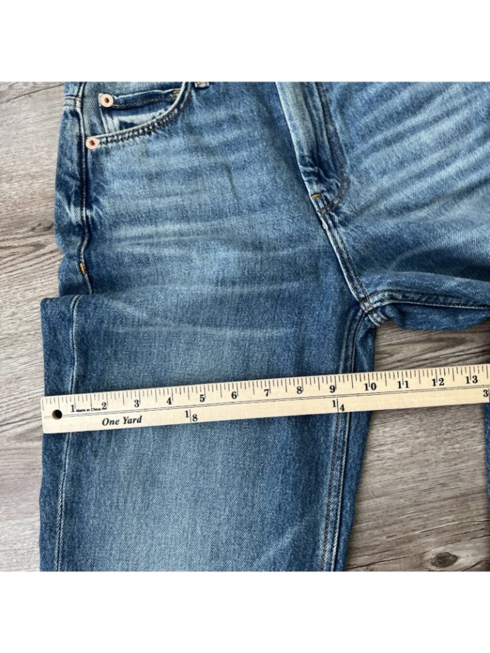 NWT Guess Straight High 80s Straight Jeans Womens 25 Medium Wash High Rise - Picture 12 of 16